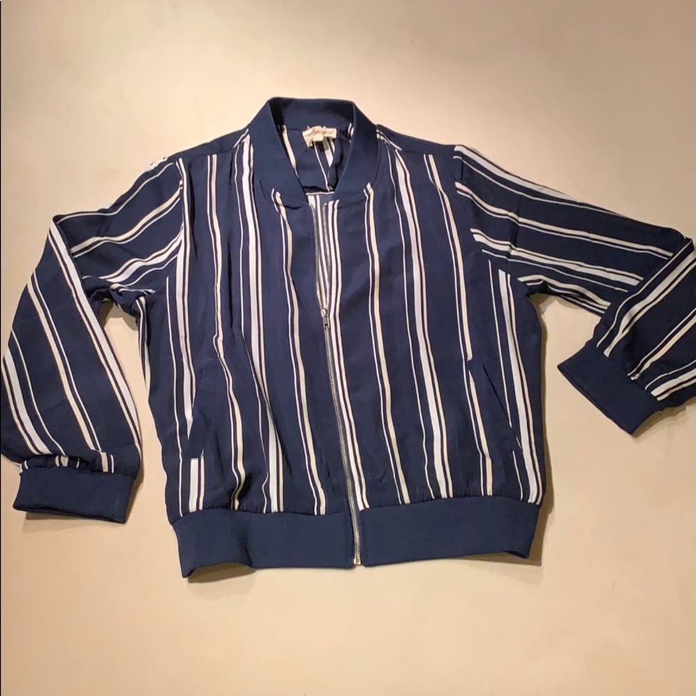 Lightweight Striped Jacket